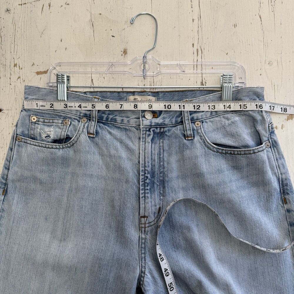 Madewell The Perfect Vintage Summer Jeans Fitzgerald Light Wash High Rise Sz 32 - Picture 9 of 14